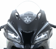 Плоча за огледала R&G RACING Mirror Blanking Plate - Black Kawasaki ZX-10R 16-25