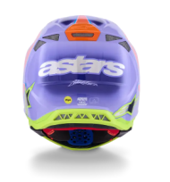 Κράνος Motocross ALPINESTARS S-M10 JETT ΜΩΒ/ΡΟΖ
