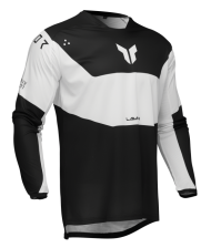 Tricou Motocross THOR LAUNCHMODE STORM BLACK