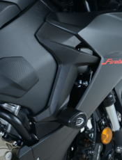Краш тапи R&G RACING Aero Crash Protectors Black Non Drill Kit Honda CBR1000RR 17-19