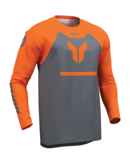 Мотокрос джърси THOR RIDEMODE MENACE ORANGE/CHAR