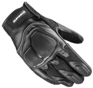 Mănuși de piele pentru motociclete SPIDI NKD Negru