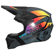 Παιδικό κράνος O'NEAL 1SERIES RC ΜΑΥΡΟ/ΠΟΛΥΠΛΟ V.26