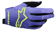 Mănuși motocross ALPINESTARS RADAR MOV/GALBEN