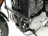 Προστατευτικά πρόσκρουσης R&G RACING Aero Μαύρα Harley Davidson XR1200 08-14 /Sportster/X Sportster 09-11