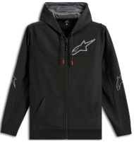 Мото суитшърт ALPINESTARS HOODIE ZIP SESSIONS V3 BLACK/GRAY