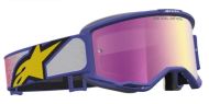 Мотокрос очила ALPINESTARS VISION 5 DRAG RED PURPLE MIRROR-PINK
