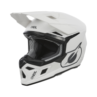 Motocross helmet O'NEAL 3SERIES SOLID WHITE V.24