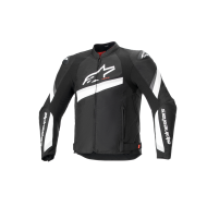 Geaca moto ALPINESTARS T-GP R V4 NEGRU/ALB