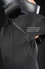 Textile jacket Pando Moto Shell UH 03 Black
