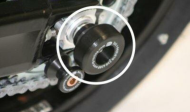 Протектор за ос R&G RACING Swingarm Protection Black KTM 990 04-12