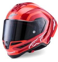 Cască ALPINESTARS Supertech R10 Arius Negru/Alb/Roșu Duo