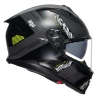 Helmet AGV K7 MPLK KYBER MATT GRAY/YELLOW FLUO