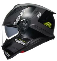 Helmet AGV K7 MPLK KYBER MATT GRAY/YELLOW FLUO
