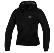 Women's sweatshirt ALPINESTARS STELLA 4W CHROME SUPERAIR BLACK/CPR