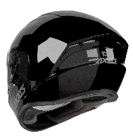Каска AXXIS DRAKEN S SOLID A11 GLOSS BLACK