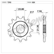Front sprocket (pinion) TROFEO 367292Z13