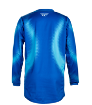 Kids motocross shirt FLY RACING Kinetic Torch Light Blue/Blue