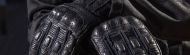 Women's leather gloves 70 DEGREES SUMMER URBAN BLACK