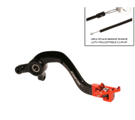 Заден лост за спирачка RFX Pro FT Rear Brake Lever (Black/Orange) - KTM SX65