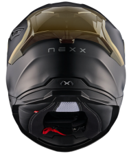 Κράνος NEXX Y100R SUBSONIC ΜΑΥΡΟ ΧΡΥΣΟ ΜΑΤ