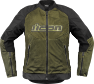 ICON Women's Overlord3 CE GN Motorcycle Jacket