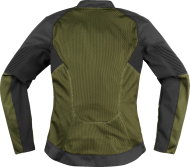 ICON Women's Overlord3 CE GN Motorcycle Jacket