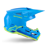Κράνος μοτοκρός ALPINESTARS SM3 FORCE CYAN