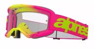 Мотокрос очила ALPINESTARS VISION 5 WORDMARK PINK/YLW CLEAR