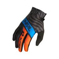 Детски мотокрос ръкавици O’NEAL MATRIX SHOCKER BLUE/ORANGE V.25