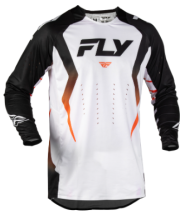 Мотокрос блуза FLY RACING Evolution DST Bolt - White/Black/Orange