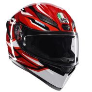 AGV K1 S LION BLACK/RED/WHITE HELMET