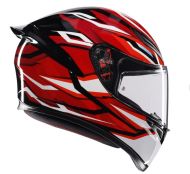 AGV K1 S LION BLACK/RED/WHITE HELMET