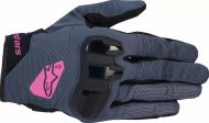 Дамски ръкавици ALPINESTARS STELLA CHROME ASPH BLK/PRPL