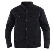Textile jacket JOHN DOE MAVERICK RAW BLACK