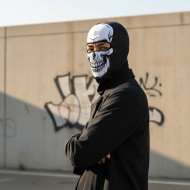 ICE2 ART SCULL beanie