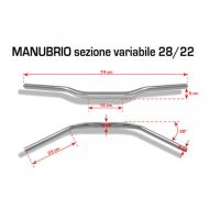 BARRACUDA HANDLEBAR 28/22 GOLD