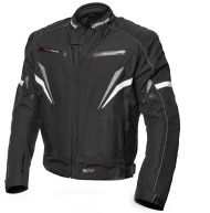 Textile motorcycle jacket ADRENALINE SOLA 2.0 BLACK