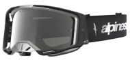 Motocross goggles ALPINESTARS VISION 8 AMBER BK/SLVR MIRR-SILVR
