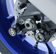 R&G RACING Stand Bobbins /w Mounting Plate Black Yamaha YZF-R1 08-23