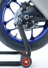 R&G RACING Stand Bobbins /w Mounting Plate Black Yamaha YZF-R1 08-23