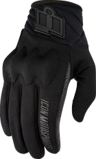 Women's motorcycle gloves ICON Anthem 3 BLACK