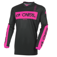 Дамска мотокрос блуза O`NEAL ELEMENT RACEWEAR BLACK/PINK V.27