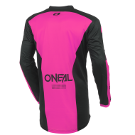 Дамска мотокрос блуза O`NEAL ELEMENT RACEWEAR BLACK/PINK V.27