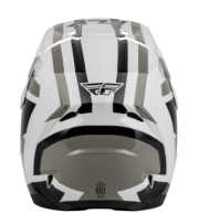 Κράνος FLY RACING Kinetic Sync Motocross - Λευκό/Μαύρο/Γκρι