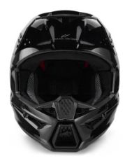 Κράνος μοτοκρός ALPINESTARS SM3 ΜΑΥΡΟ-ΓΥΑΛΙΣΤΕΡΟ