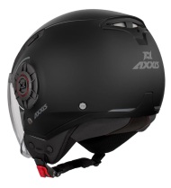 SCOOTER HELMET METRO S SOLID V2 A1 BLACK MATT