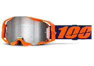 Мотокрос очила 100% ARmatic NEON ORANGE SILVER MIRROR