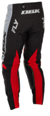 Pantaloni motocross FLY RACING Kinetic DBK - Gri/Negru/Roșu