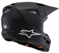 Παιδικό κράνος μοτοκρός ALPINESTARS SM3 SOLID BLACK